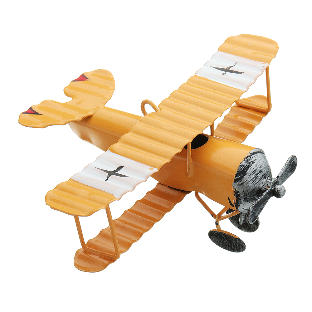 Zakka-Plane-Toy-Classic-Model-Collection-Childhood-Memory-Antique-Tin-Toys-Home-Decor-1295605