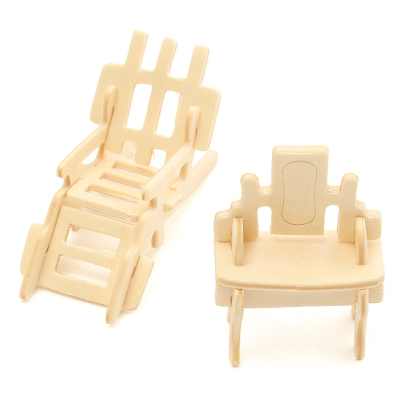 34-Pcs-3D-DIY-Wooden-Miniature-Dollhouse-Furniture-Model-Unpainted-Suite-Toys-1122662