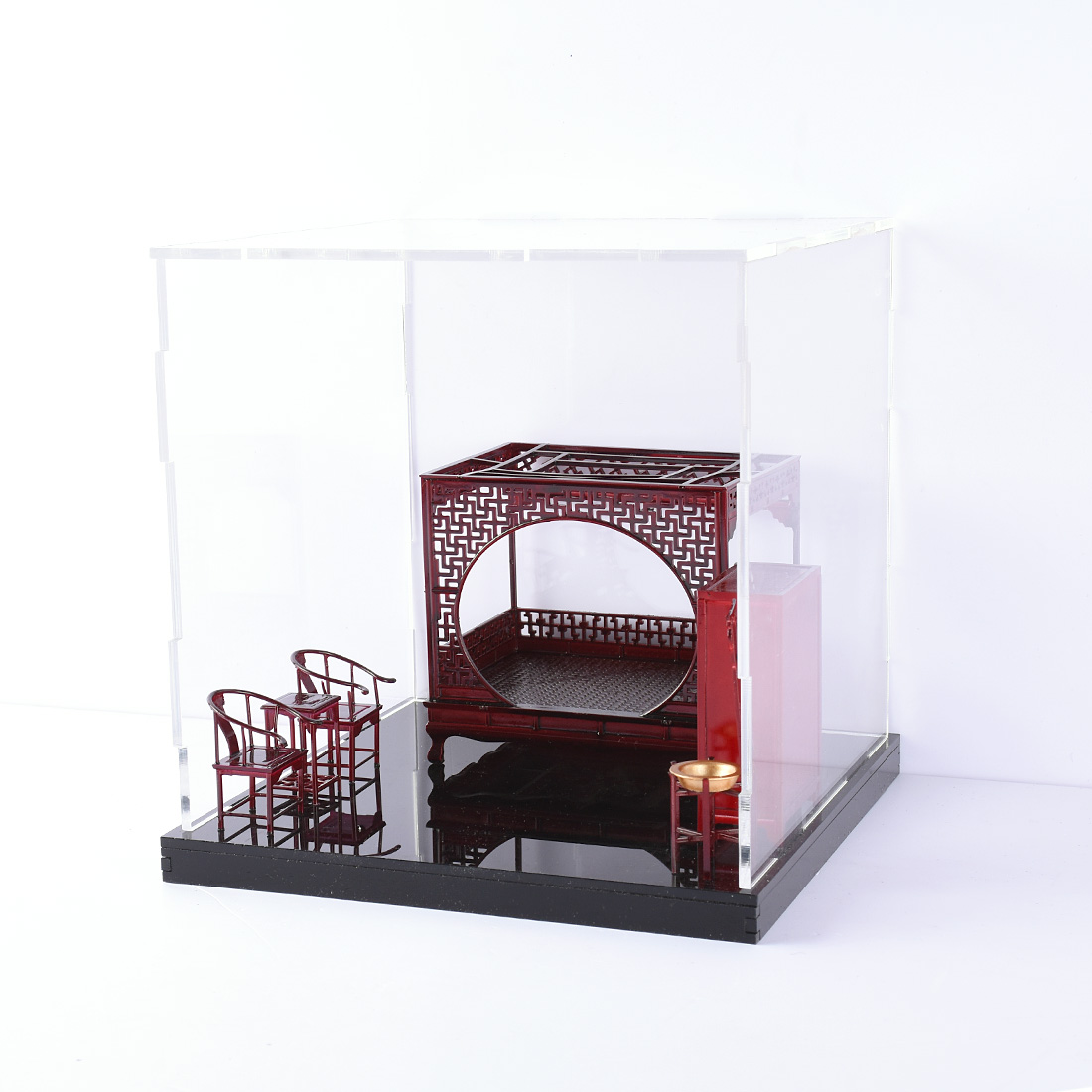 Crabkingdom-175165165mm-Chinese-Mahogany-Bedroom-Doll-House-DIY-Toy-Set-Collection-Gift-Display-Deco-1485796