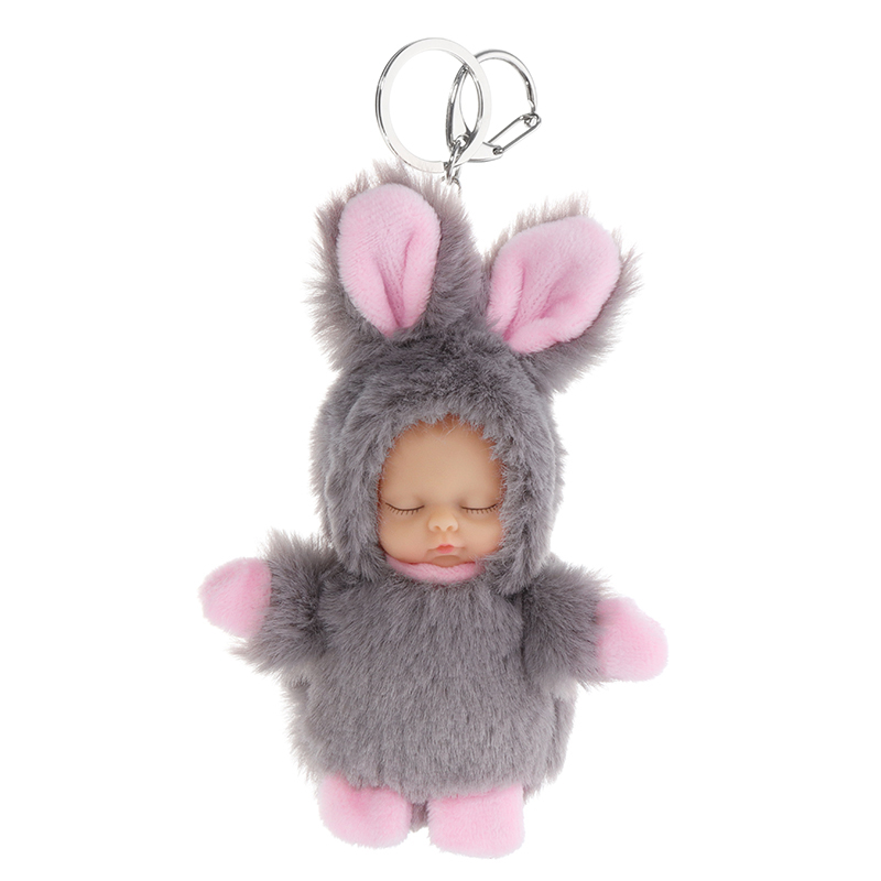 10CM-Cute-Rabbit-Ball-Pendant-Plush-Doll-Key-Ring-BagCar-Pendant-Accessories-Toy-1253523
