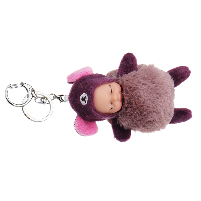 10cm-Hot-Cute-Mini-Dolls-Key-Chain-Toy-Cartoon-Sleeping-Baby-Plush-Pendant-Model-Gift-For-Ch-1253524