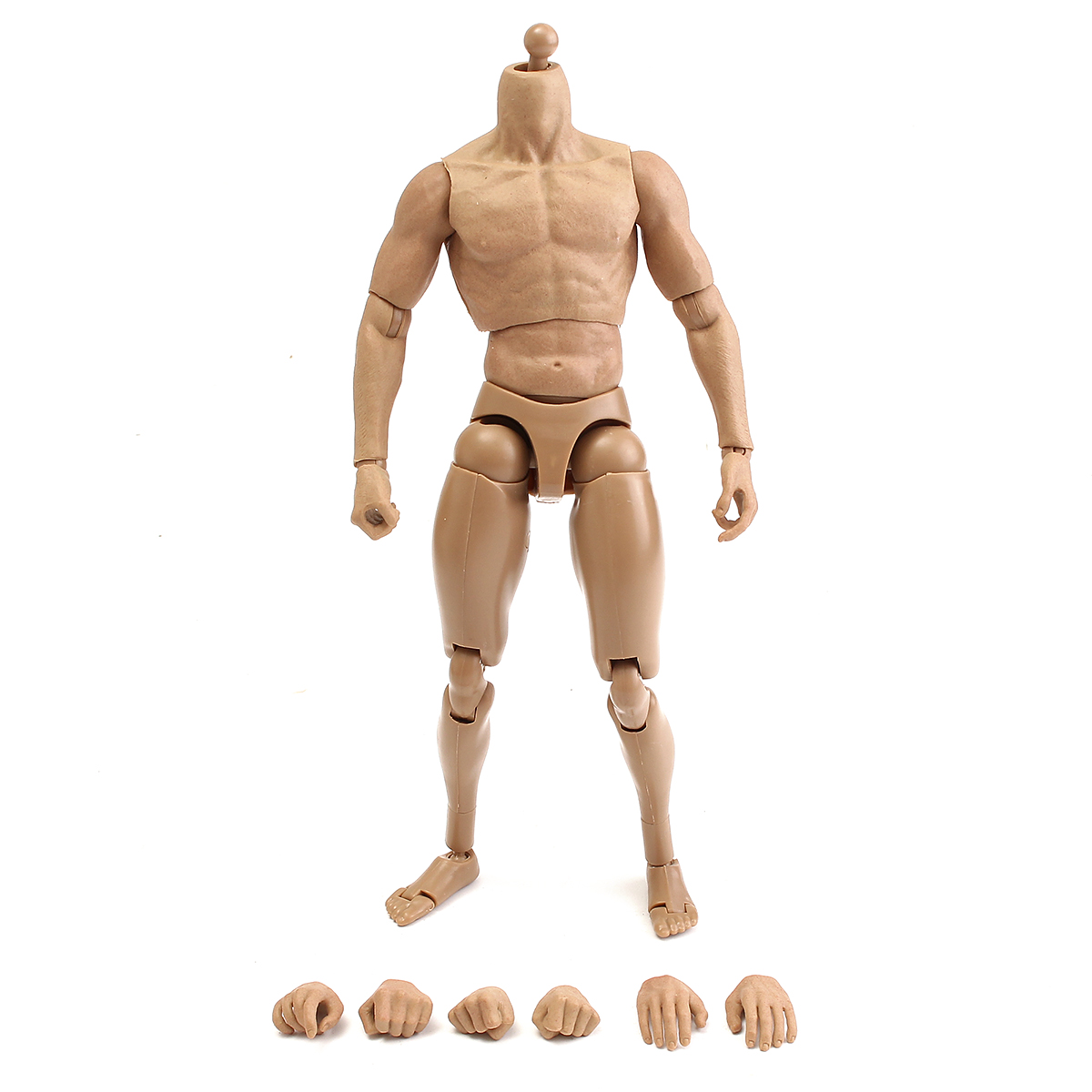 16-Scale-Action-Figure-Male-Nude-Muscular-Body-12quot-Plastic-Toy-for-TTM1819-1093229