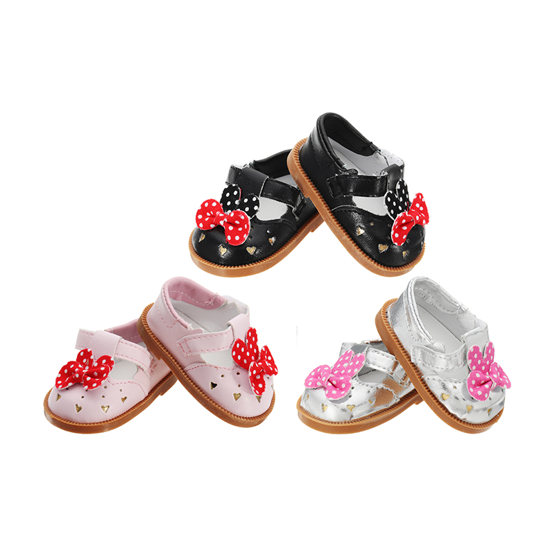 18-inch-Cute-Mickey-Leather-Shoes-Accessories-Toy-For-American-Girl-Fashion-Classic-Doll-1291206