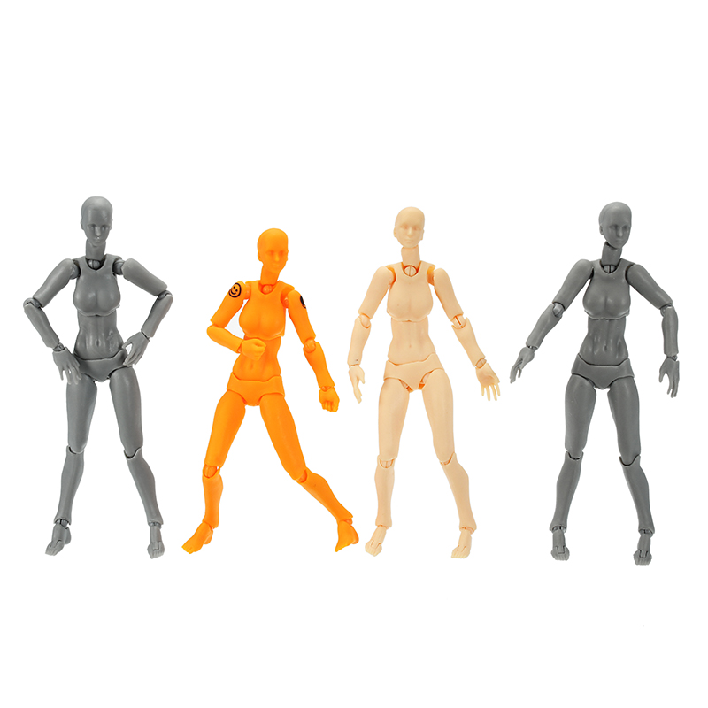 BJD-SHF-Figures-Body-Figma-20-Deluxe-Edition-Gray-Female-Style-Toys-Joint-Moved-With-Weapons-1190052