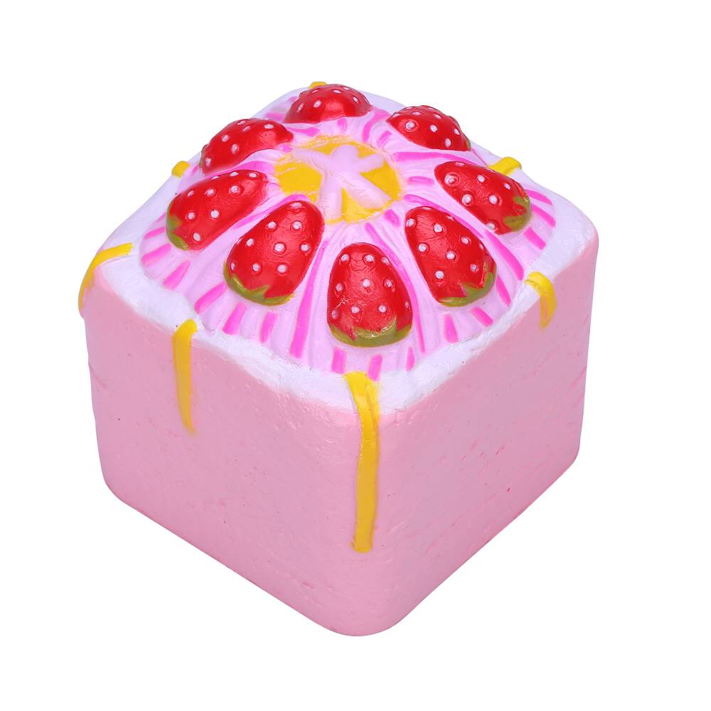 2PCS-Vlampo-Squishy-Jumbo-Strawberry-Cup-Cake-Cube-Licensed-Slow-Rising-With-Packaging-1131949