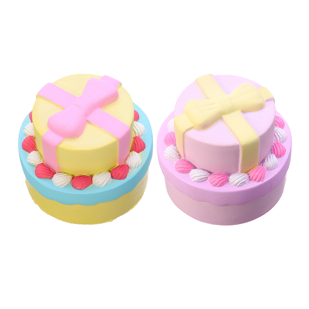 Bow-knot-Double-Cake-Squishy-9CM-Jumbo-With-Packaging-Collection-Gift-1381610