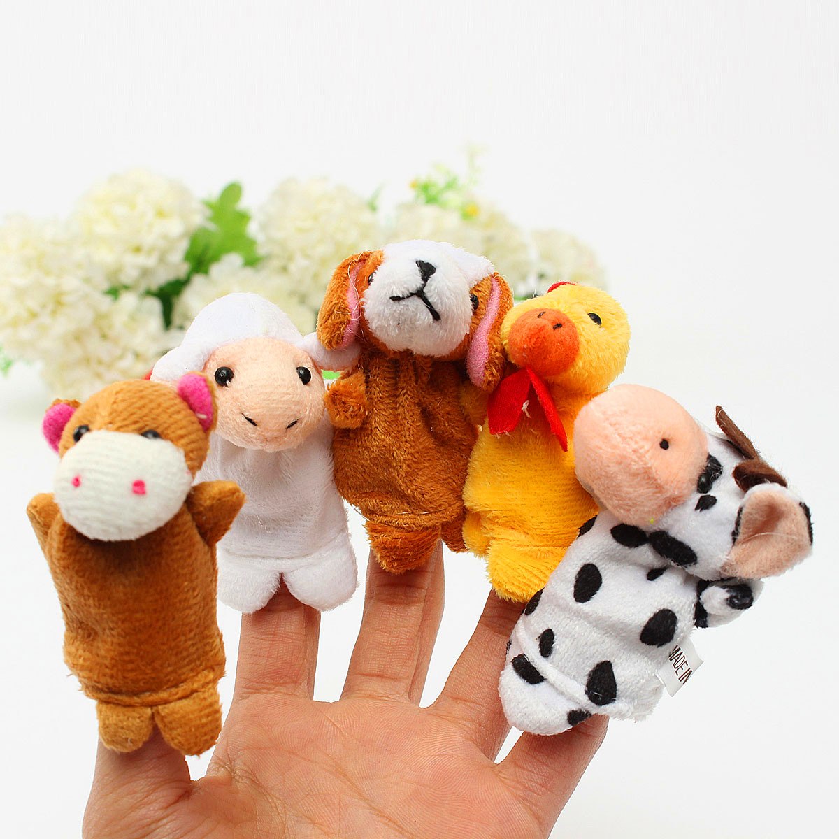 10-PCs-Family-Finger-Puppets-Cloth-Doll-Baby-Educational-Hand-Toy-965409