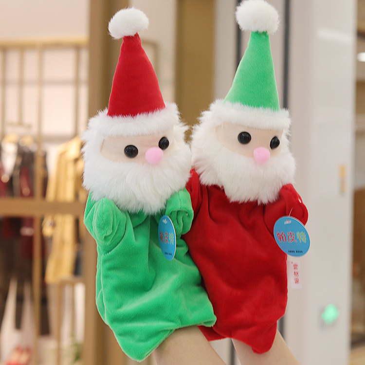 37cm-1457-Christmas-Santa-Cluase-Finger-Doll-Stuffed-Plush-Funny-Toy-Gift-Decor-1236242