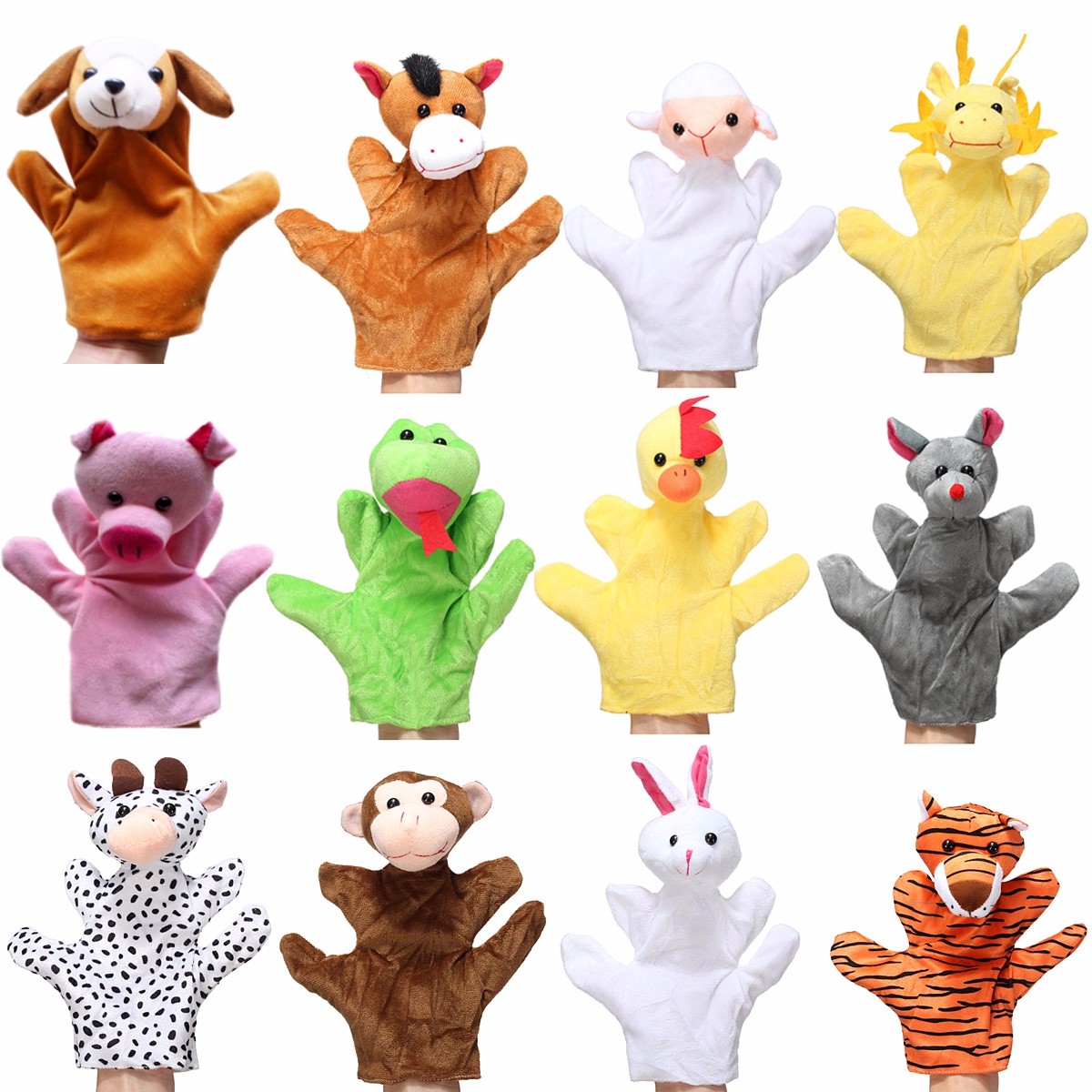 Animal-Wildlife-Soft-Plush-Story-Hand-Finger-Glove-Puppets-Kid-Children-Toy-1056750