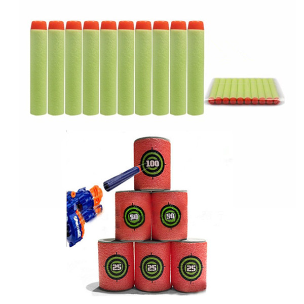 100PCS-Light-Green-Refill-Bullets-Dart-For-Nerf-N-strike-Elite-Rampage-Retaliator-Series-1094378