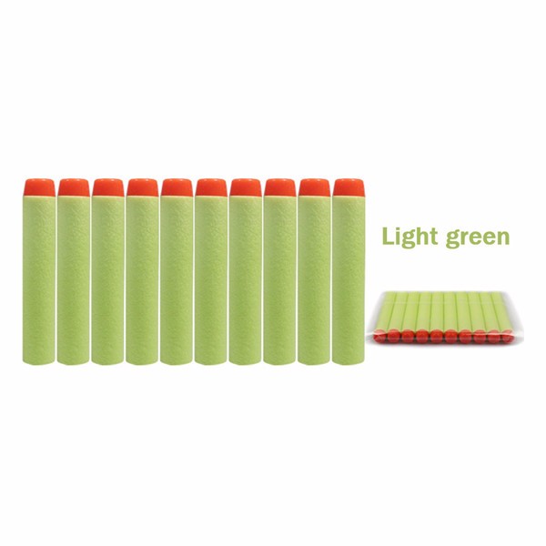 100PCS-Light-Green-Refill-Bullets-Dart-For-Nerf-N-strike-Elite-Rampage-Retaliator-Series-1094378