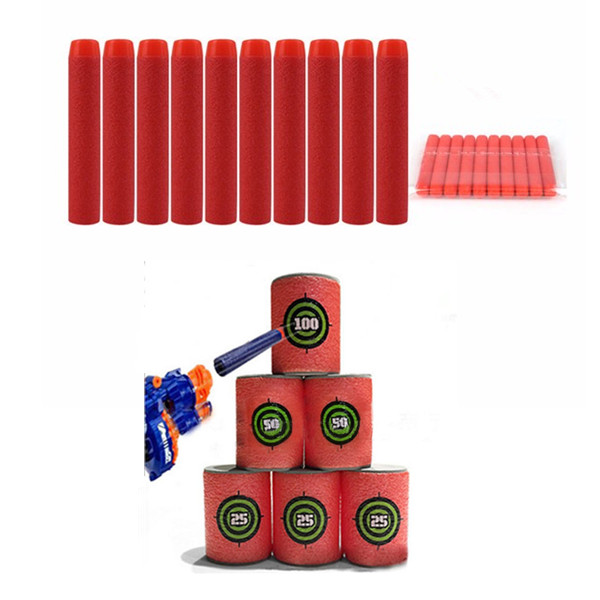 100PCS-Red-Refill-Bullets-Dart-For-Nerf-N-strike-Elite-Rampage-Retaliator-Series-Blasters-1094375