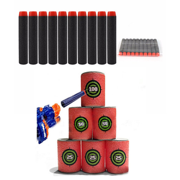 100PCS-Refill-Black-Bullets-Dart-For-Nerf-N-strike-Elite-Rampage-Retaliator-Series-Blasters-1091904
