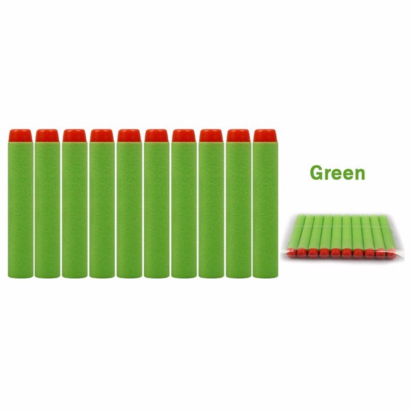 100PCS-Refill-Green-Bullets-Dart-For-Nerf-N-strike-Elite-Rampage-Retaliator-Series-Blasters-1091902