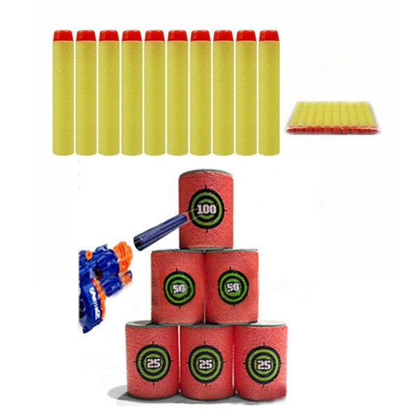 100PCS-Refill-Yellow-Bullets-Dart-For-Nerf-N-strike-Elite-Rampage-Retaliator-Series-Blasters-1091903
