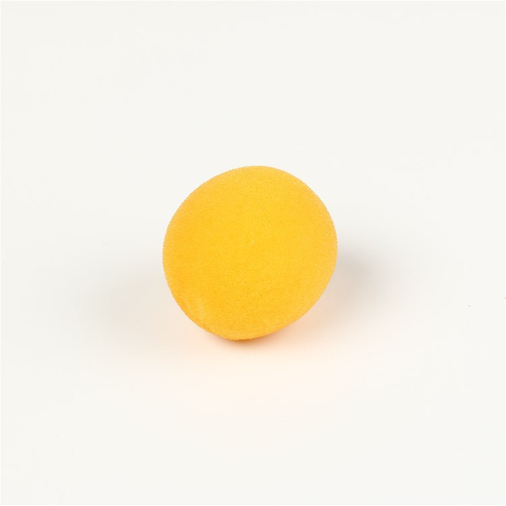 10PCS-Yellow-Close-Up-Magic-Street-Trick-Soft-Sponge-Ball-Props-Clown-Nose-1361247