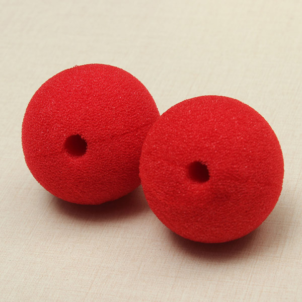 2PCS-Close-Up-Magic-Street-Trick-Soft-Sponge-Ball-Props-Clown-Nose-1004951