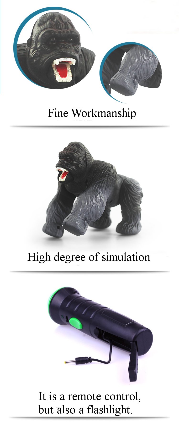 1-Pcs-Infrared-Remote-Control-Simulation-Orangutan-RC-Animal-Toys-9983-1067670