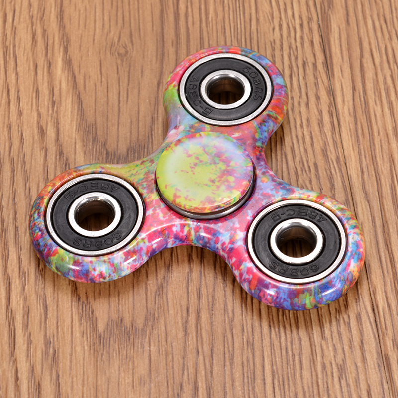 2PCS-Graffiti-Camouflage-Fidget-Hand-Spinner-ADHD-Autism-Rotating-Fingertips-Fingers-Gyro-Reduce-Str-1142161