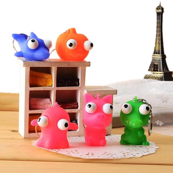 5PCS-Squeeze-Spoof-Toy-Stress-Reliever-Toy-With-Key-Chain-Random-Color-1055056