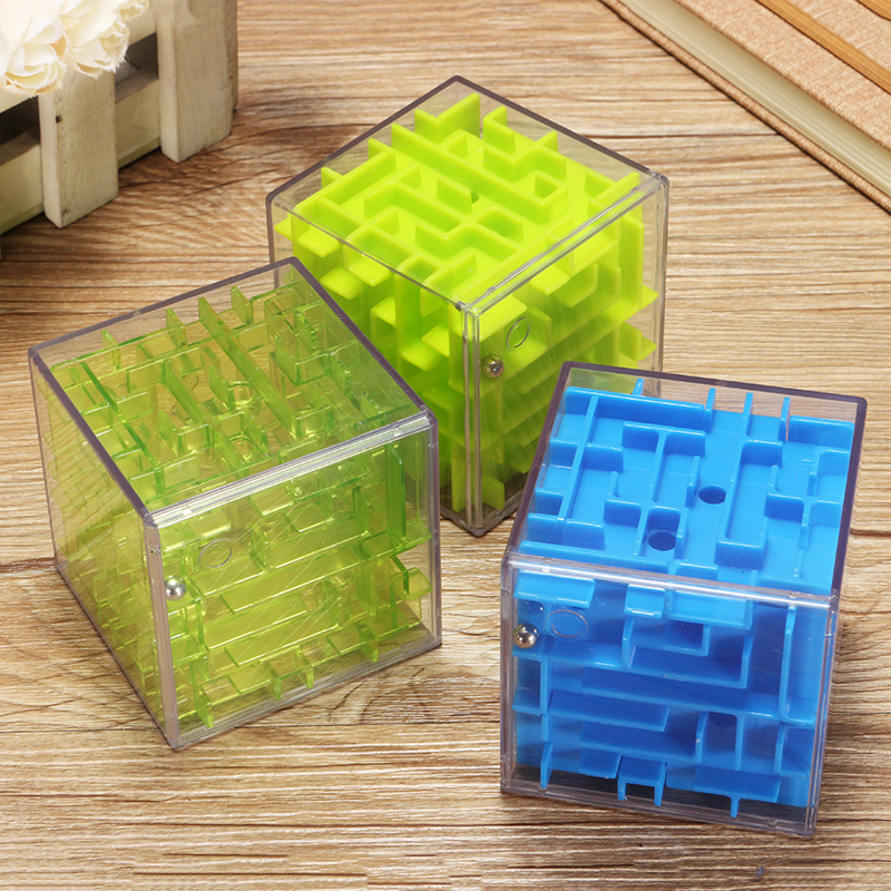 Multi-Color-3D-Stereo-Labyrinth-Fidget-Reduce-Stress-Cube-For-Kids-Children-Gift-Toys-1207407