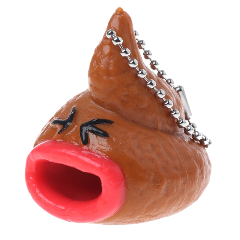 Pop-Out-Tongues-Novelties-Toys-Fun-Poo-Emoji-Emoticon-Toy-Keychain-Little-Tricky-Prank-1281945