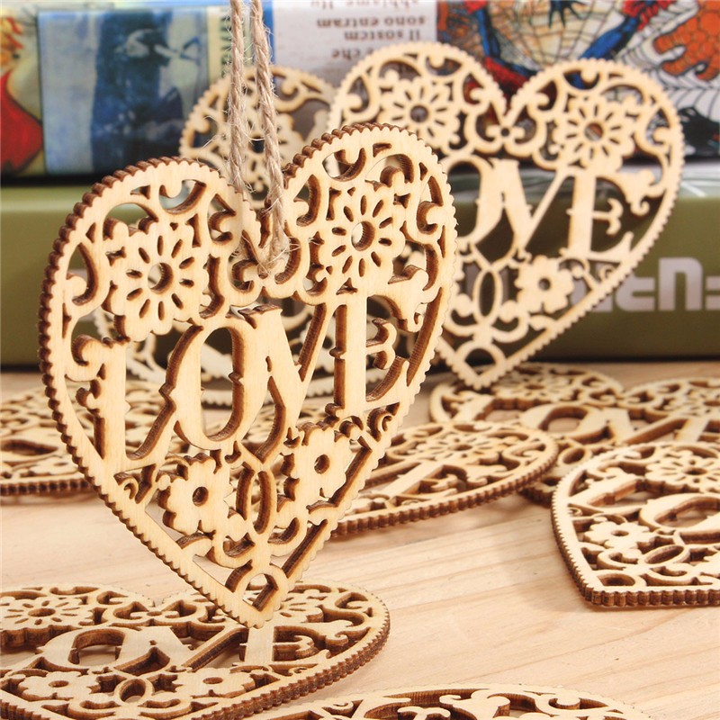 10pcs-Heart-Love-DIY-Woodcraft-Hanging-Decoration-Craft-Gift-1043778