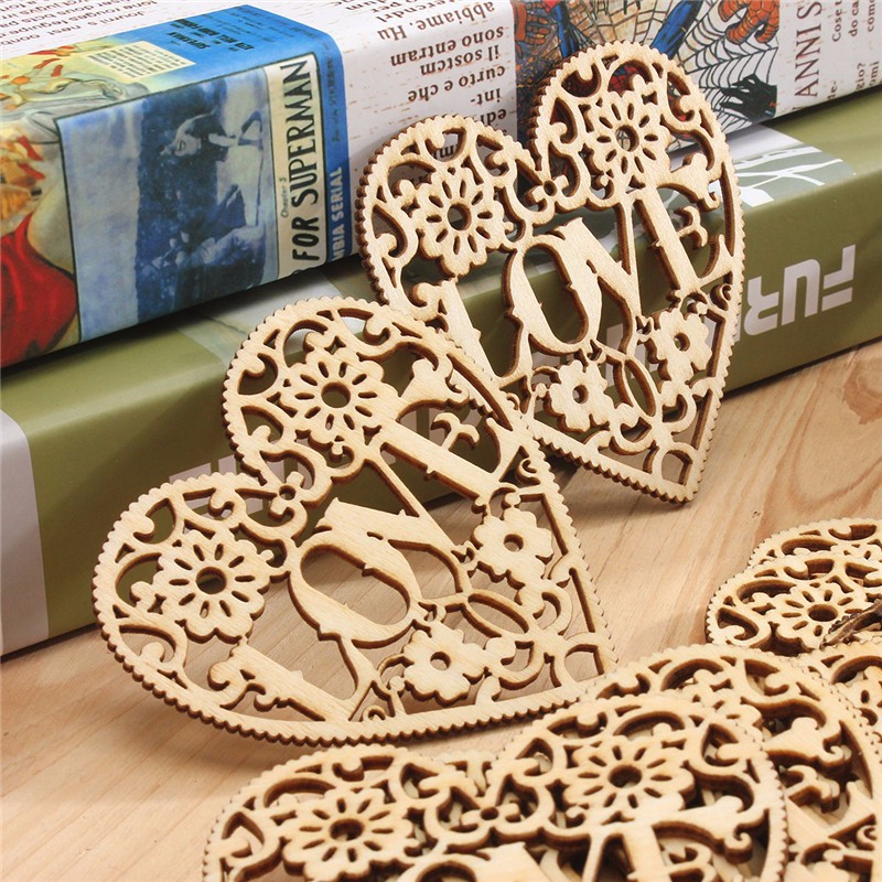 10pcs-Heart-Love-DIY-Woodcraft-Hanging-Decoration-Craft-Gift-1043778