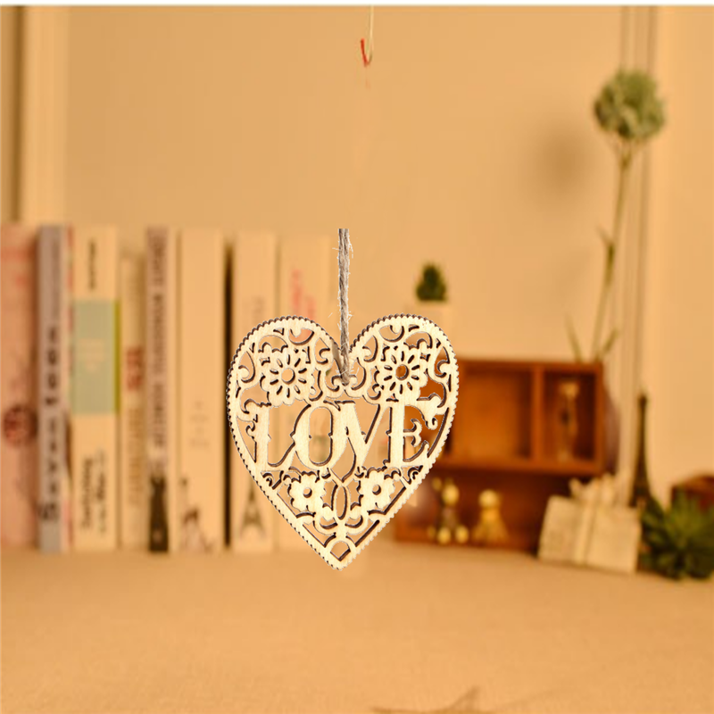 10pcs-Heart-Love-DIY-Woodcraft-Hanging-Decoration-Craft-Gift-1043778