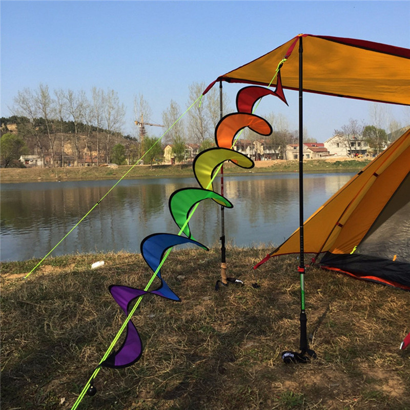 110cm-Rainbow-Spiral-Curlie-Tail-Windmill-Colorful-Wind-Spinner-Tent-Garden-Decoration-1060752