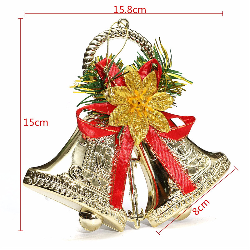 Christmas-Bowknot-Double-Bell-Xmas-Tree-Ornament-Pendant-Door-Hanging-Decoration-1087236