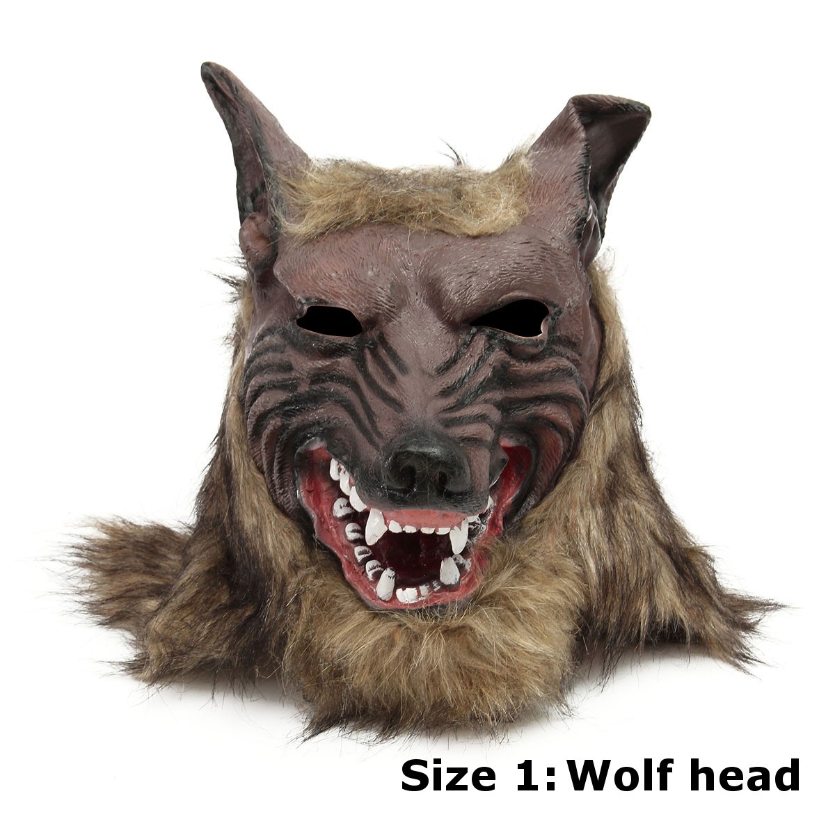 12PCS-Latex-Rubber-Wolf-Head-Hair-Mask-Werewolf-Gloves-Party-Scary-Halloween-Cosplay-1086799