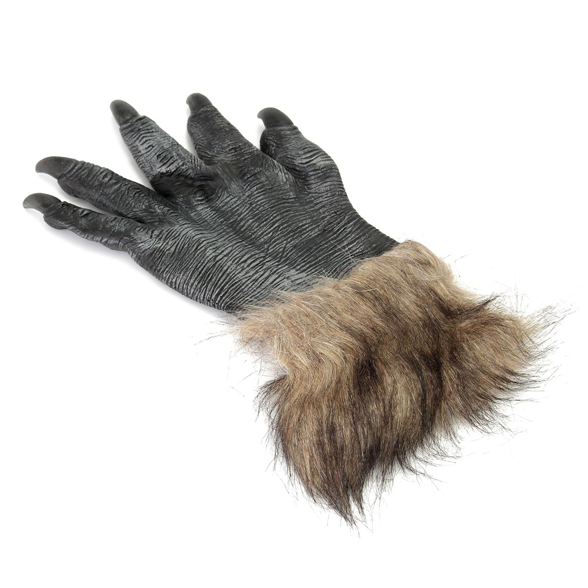 12PCS-Latex-Rubber-Wolf-Head-Hair-Mask-Werewolf-Gloves-Party-Scary-Halloween-Cosplay-1086799