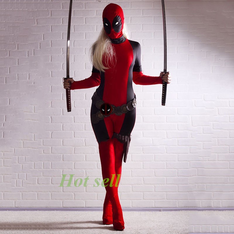Cool-Lady-Costume-Lycra-Adult-Women-Red-Fullbody-Cosplay-Birthday-Suit-1420064