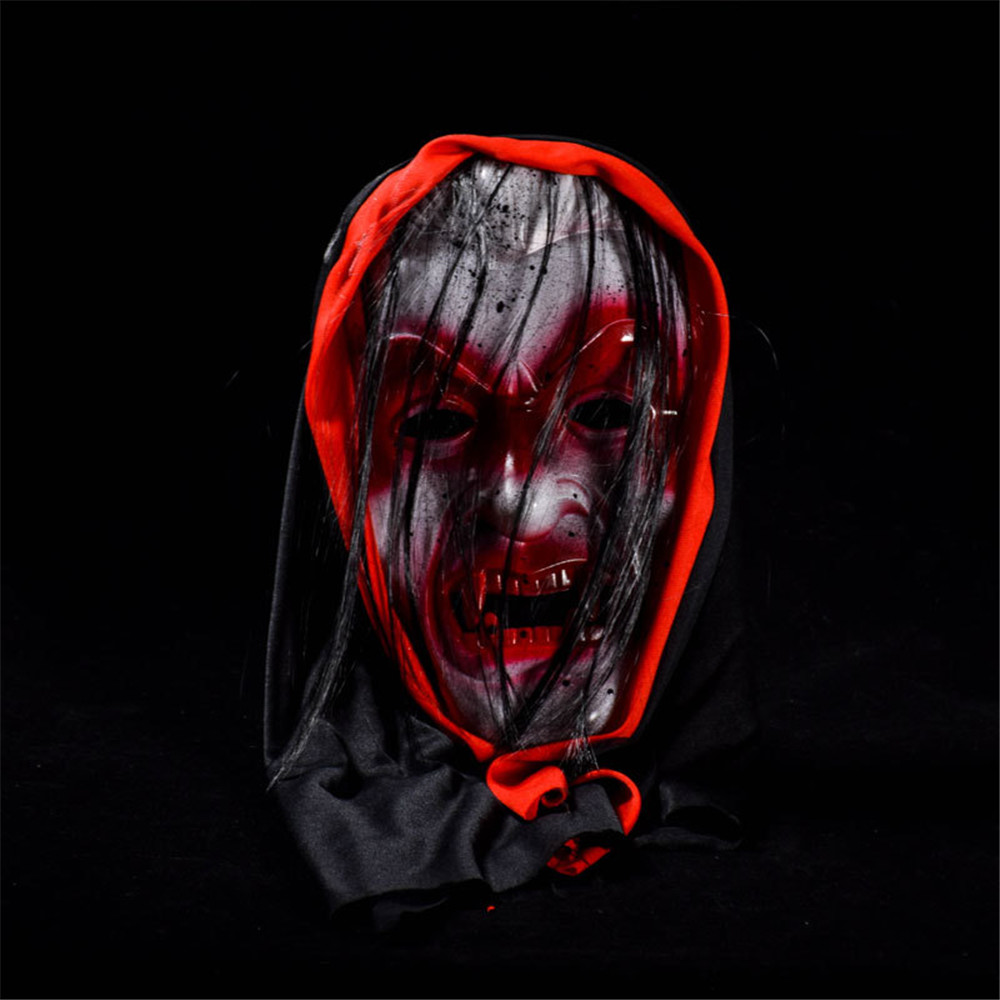 Halloween-Supply-Ghost-Face-Masks-With-Hair-Vampire-Horrible-Mask-1351587
