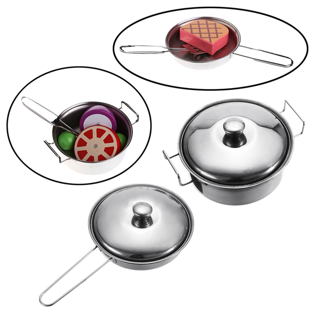 10pc-Stainless-steel-Cookware-Kitchen-Cooking-Set-Pot-Pans-House-Play-Toy-For-Children-1418086