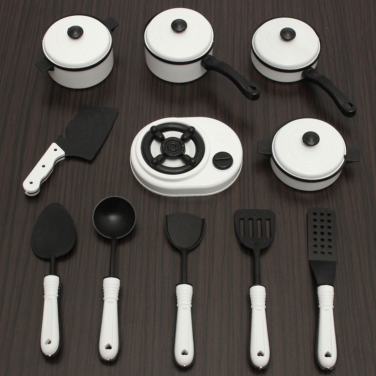 11PCS-Children-Pretended-Role-Play-Kitchen-Utensil-Accessories-Cooking-Toy-1032406