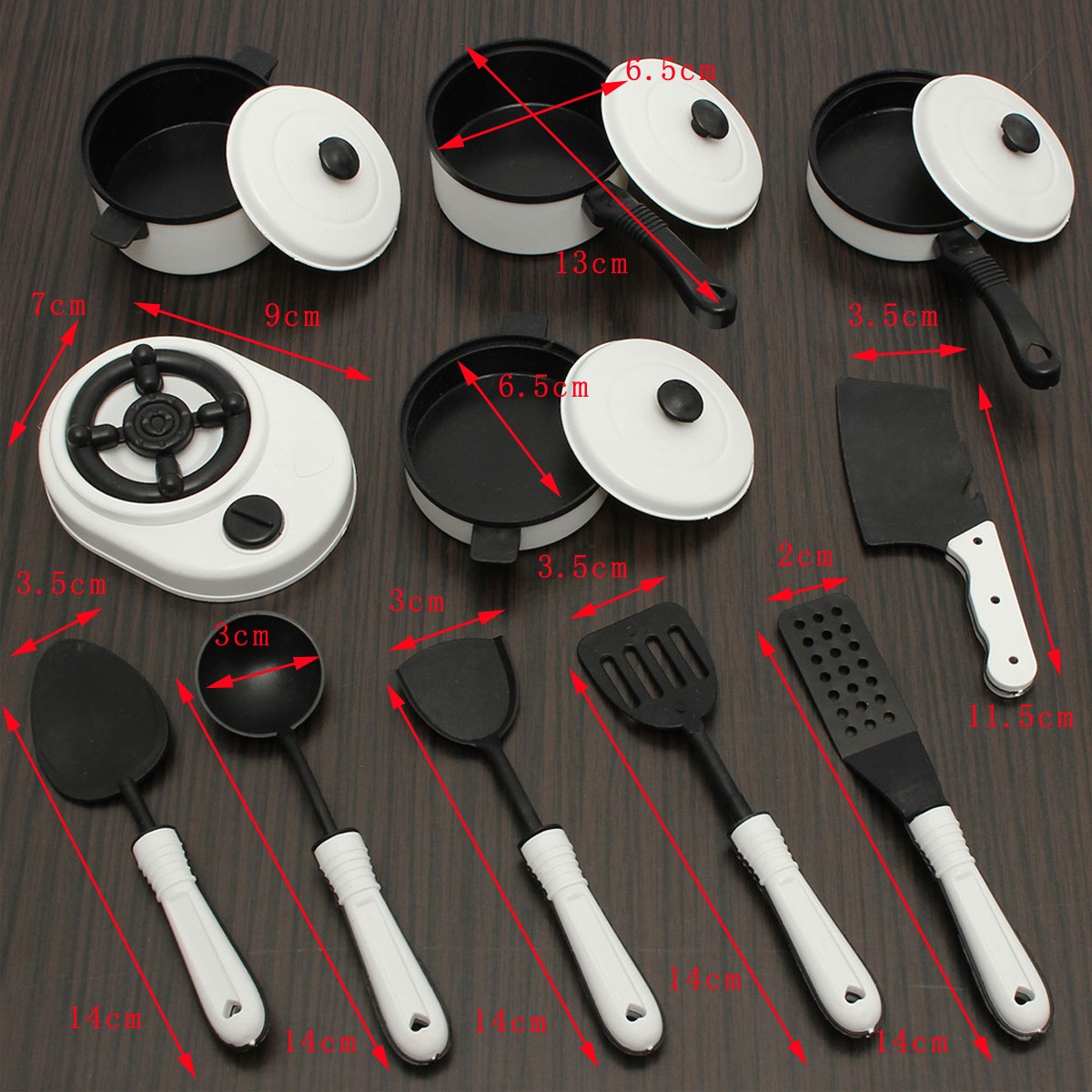 11PCS-Children-Pretended-Role-Play-Kitchen-Utensil-Accessories-Cooking-Toy-1032406