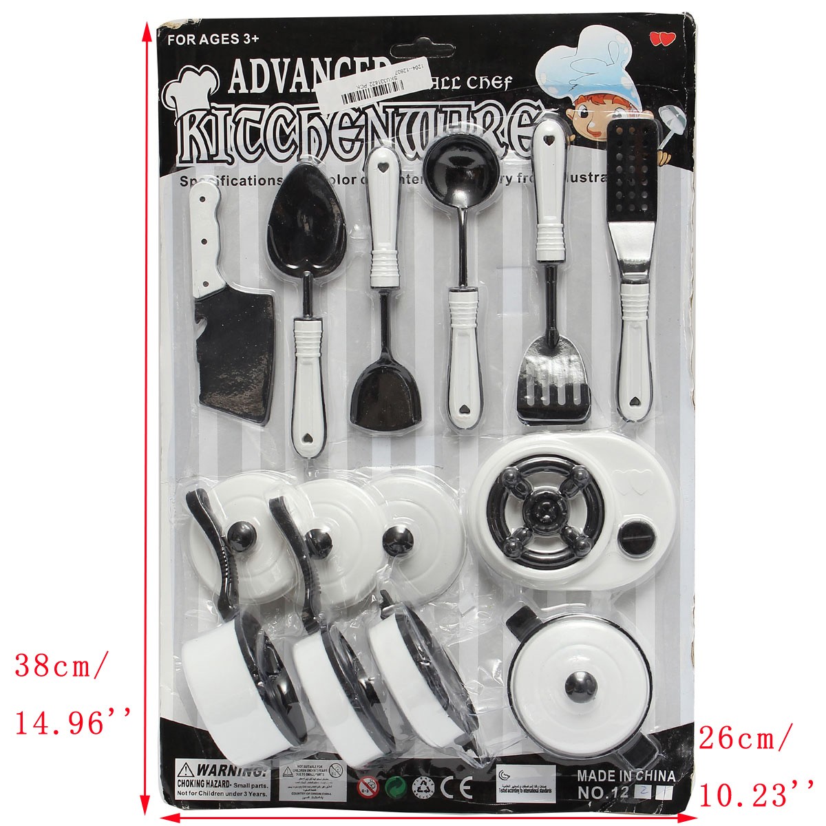 11PCS-Children-Pretended-Role-Play-Kitchen-Utensil-Accessories-Cooking-Toy-1032406