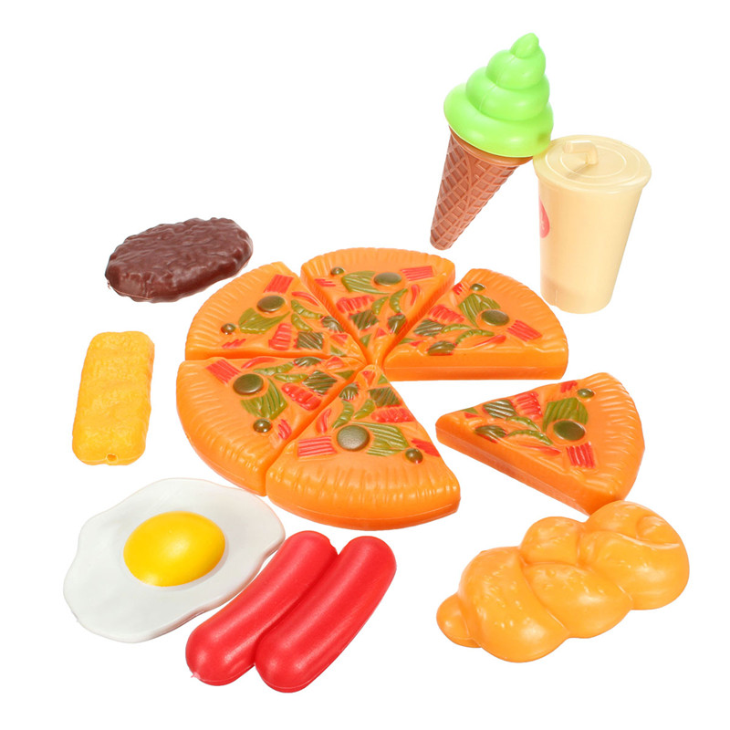 13PCS-Plastic-Pizza-Cola-Ice-Cream-Cutting-Play-SetChildren-Kids-Pretend-Role-Toy-Gift-1057434