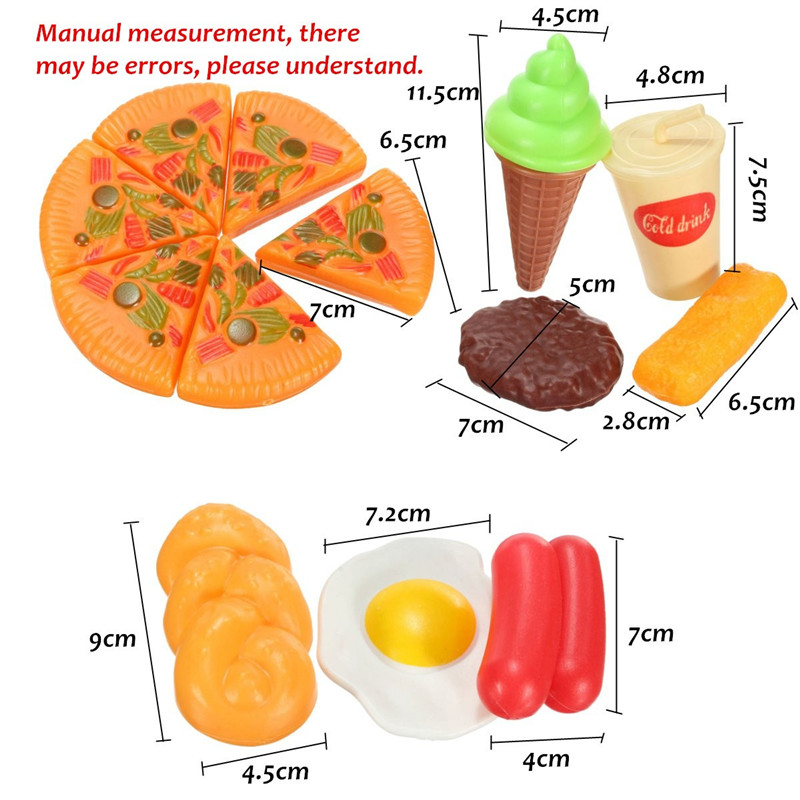 13PCS-Plastic-Pizza-Cola-Ice-Cream-Cutting-Play-SetChildren-Kids-Pretend-Role-Toy-Gift-1057434