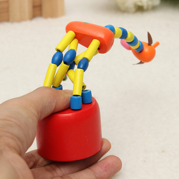 Giraffe-Toys-Wood-Standing-Kid-Colorful-Intellectual-Gifts-Developmental-1320470