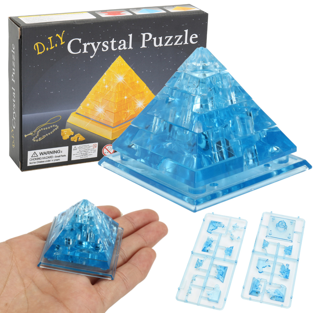 Creative-IQ-3D-Crystal-Puzzle-Jigsaw-Toy-Blocks-Assembling-Pyramid-Model-DIY-Toys-1384072
