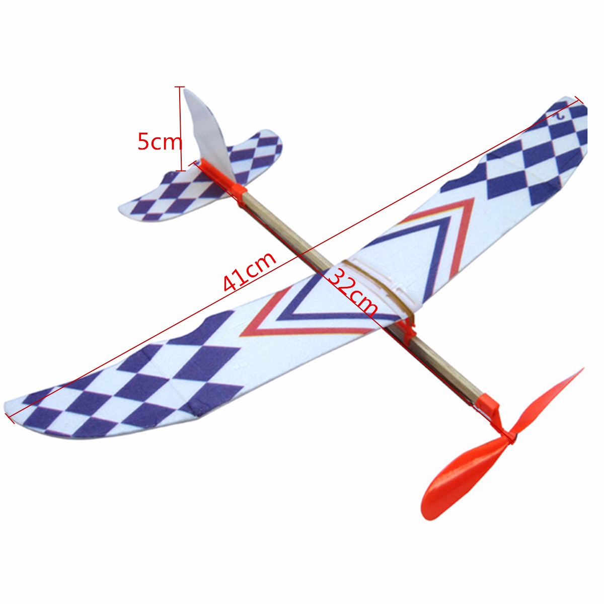 10-PCS-DIY-Foam-Elastic-Powered-Glider-Plane-Toy-Thunderbird-Flying-Model-Aircraft-Toy-1349740