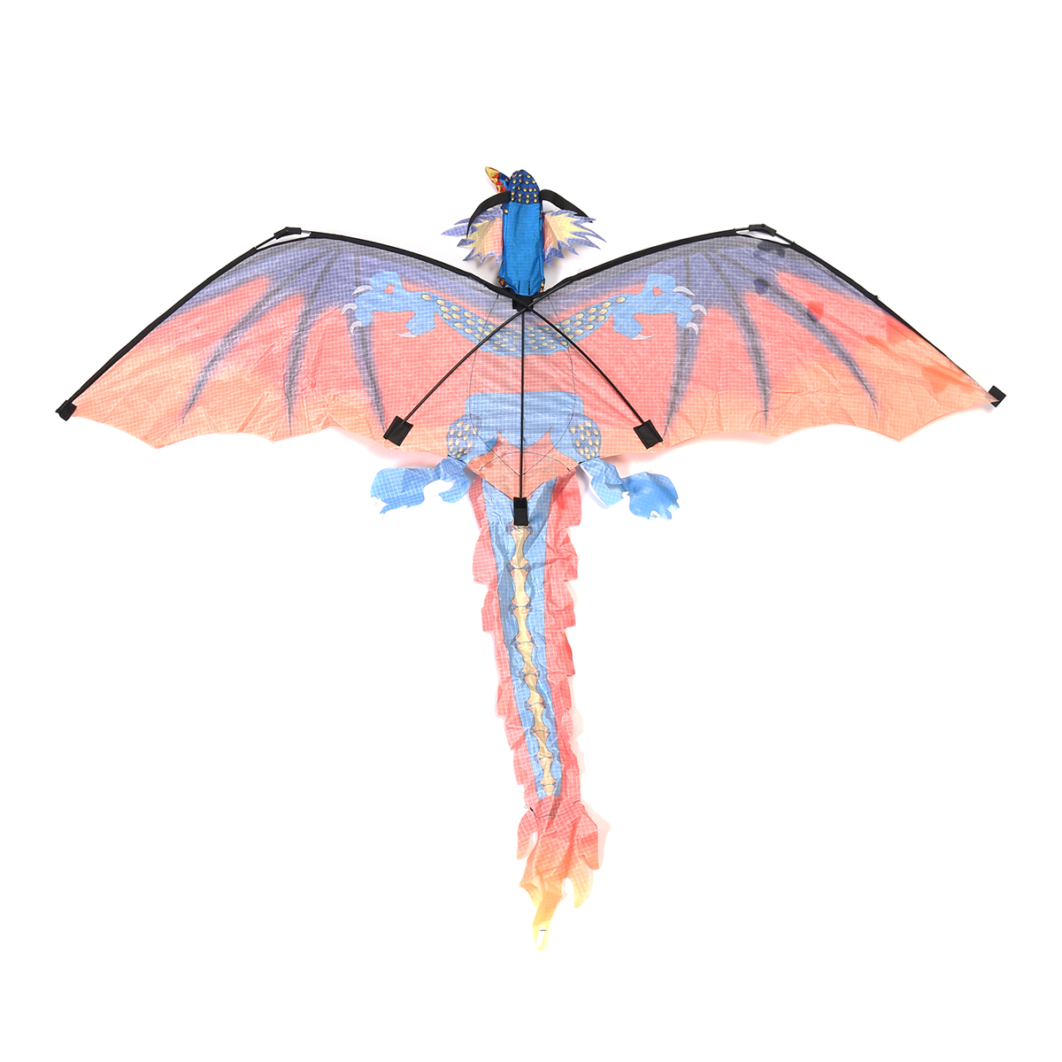 55-Inches-Cute-Classical-Dragon-Kite-140cm-x-120cm-Single-Line-Kite-With-Tail-1171017