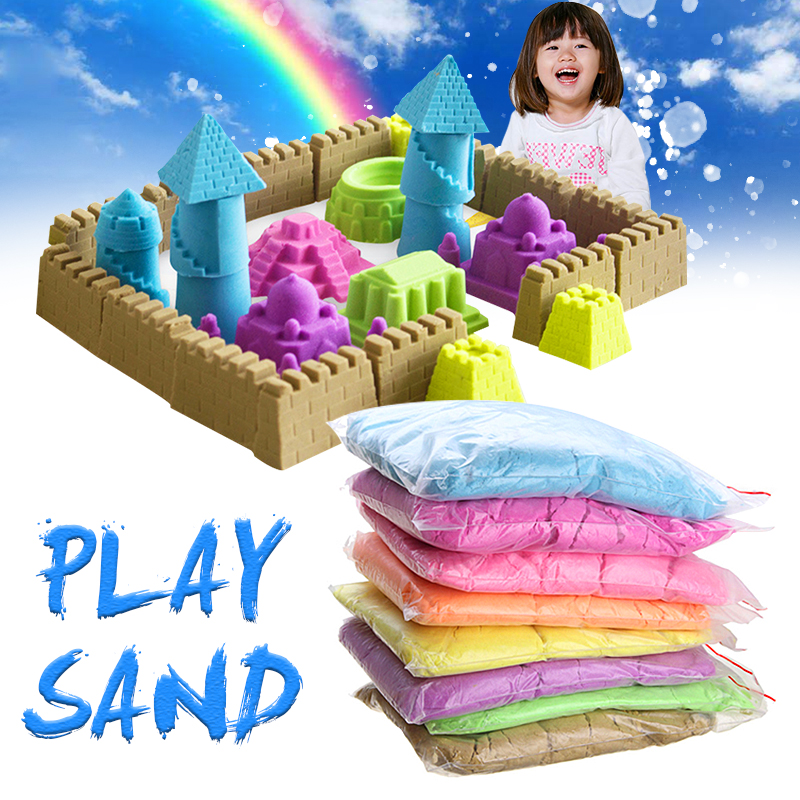 1000G-Colorful-Play-Sand-Kid-Child-DIY-Indoor-Play-Craft-Non-Toxic-Clay-Toy-1389449