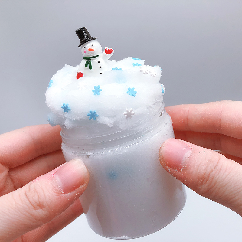 60ML-Christmas-Cloud-Slime-Scented-Charm-Mud-Stress-Relief-Kids-Clay-Toy-1391411