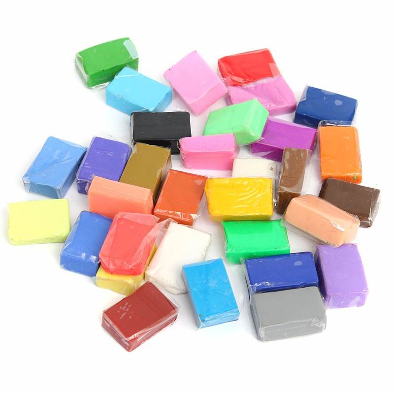 Mixed-Colour-Soft-Oven-Bake-Polymer-Clay-Block-Modelling-Moulding-Art-Design-1039862
