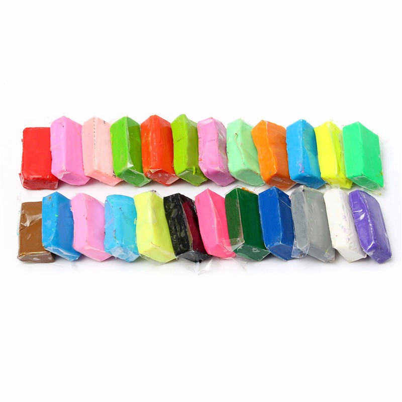 Mixed-Colour-Soft-Oven-Bake-Polymer-Clay-Block-Modelling-Moulding-Art-Design-1039862