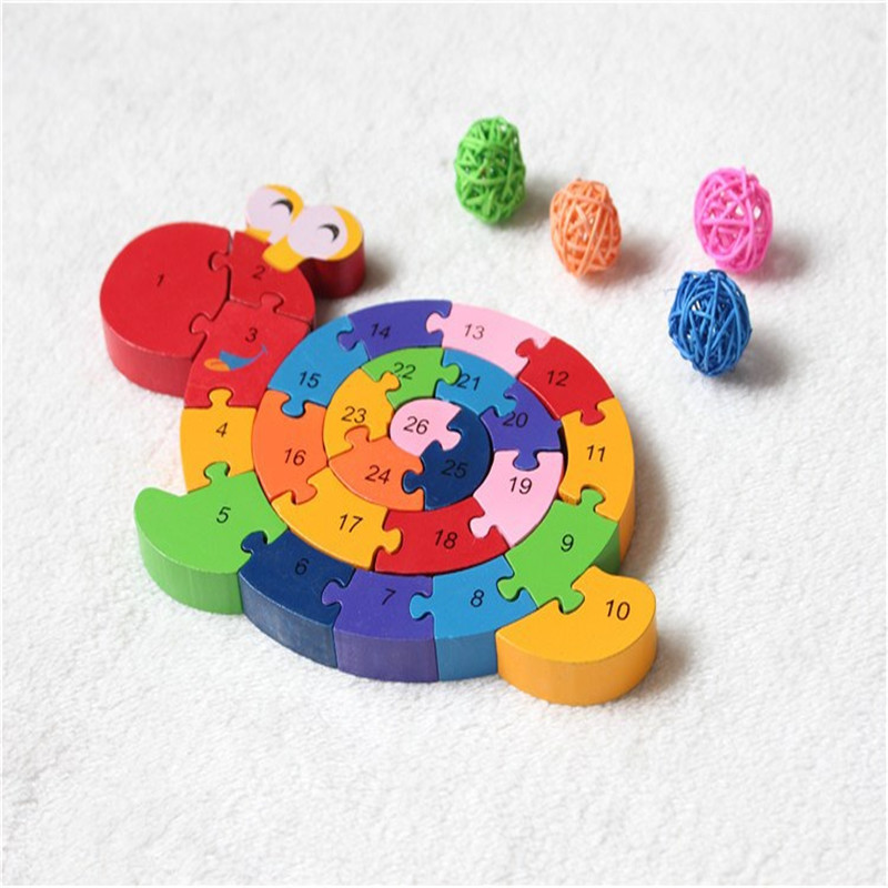 26Pcs-Multicolor-Letter-Childrens-Educational-Building-Blocks-Snail-Toy-Puzzle-For-Children-Gift-1144689